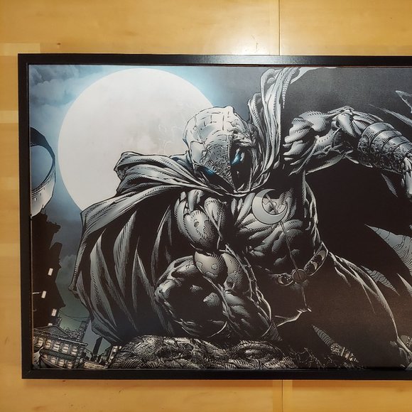 Moon Knight silk canvas Fabric Poster (36" x 24") - Picture 2 of 3